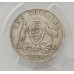 AUSTRALIA 1921 . ONE 1 SHILLING . STAR